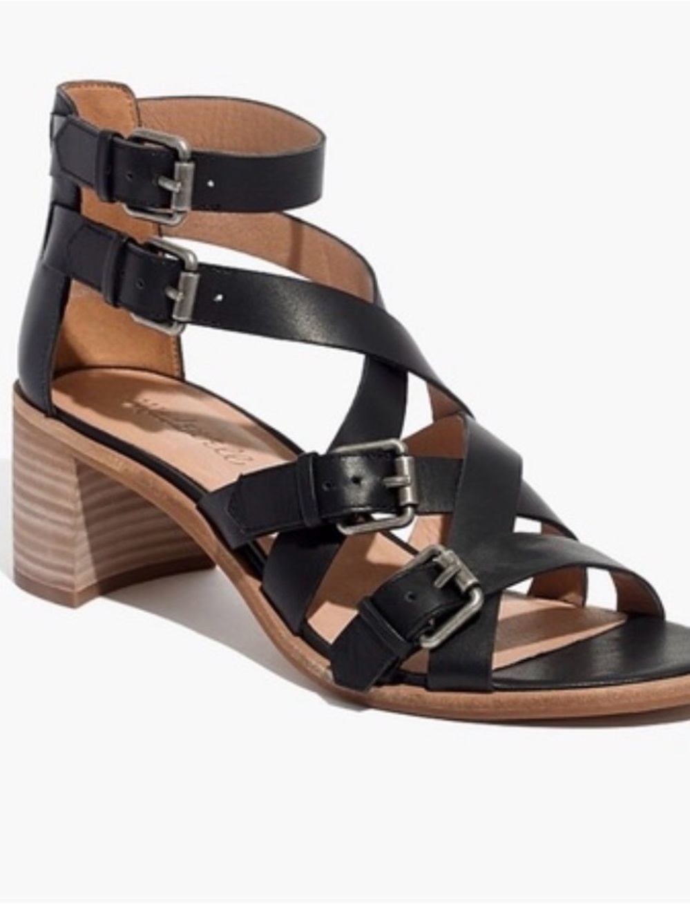 Madewell Talisa Buckle Sandal Sz 5